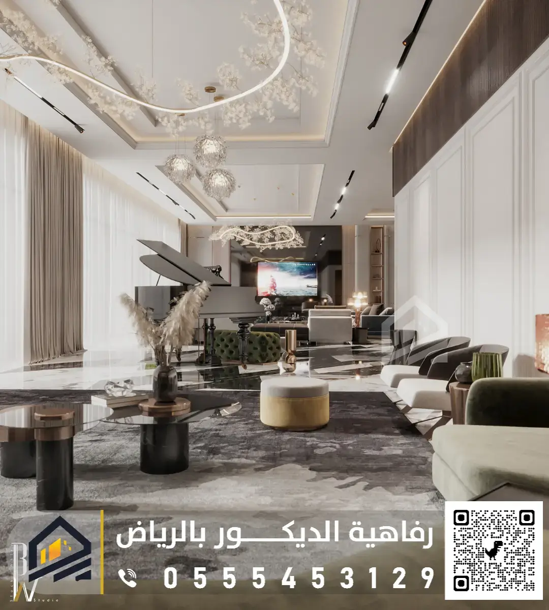 ديكورات جبسية بالرياض حي النسيم