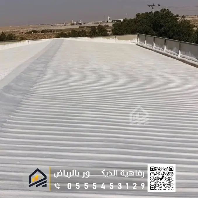 انواع أسقف الهناجر في غرب الرياض